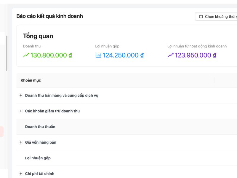 Phần mềm kế toán gara ô tô là gì? Lợi ích & chức năng của phần mềm 7 Báo cáo tài chính nhanh, hỗ trợ ra quyết định