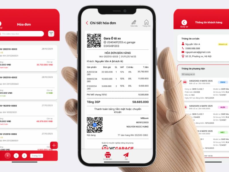 VC Garage - Phần mềm báo cáo kinh doanh gara hiệu quả 2026 12 phần mềm báo cáo kinh doanh gara