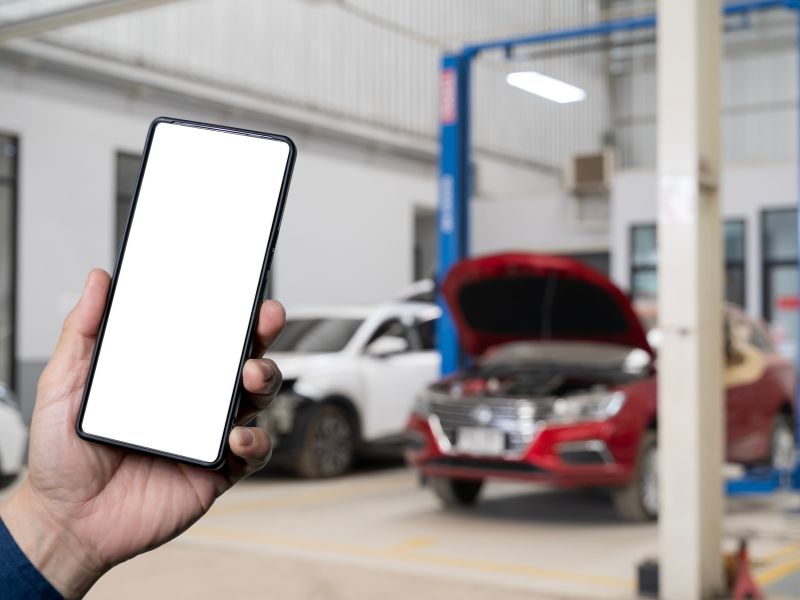 Báo cáo lượng xe vào xưởng để dễ dàng theo dõi