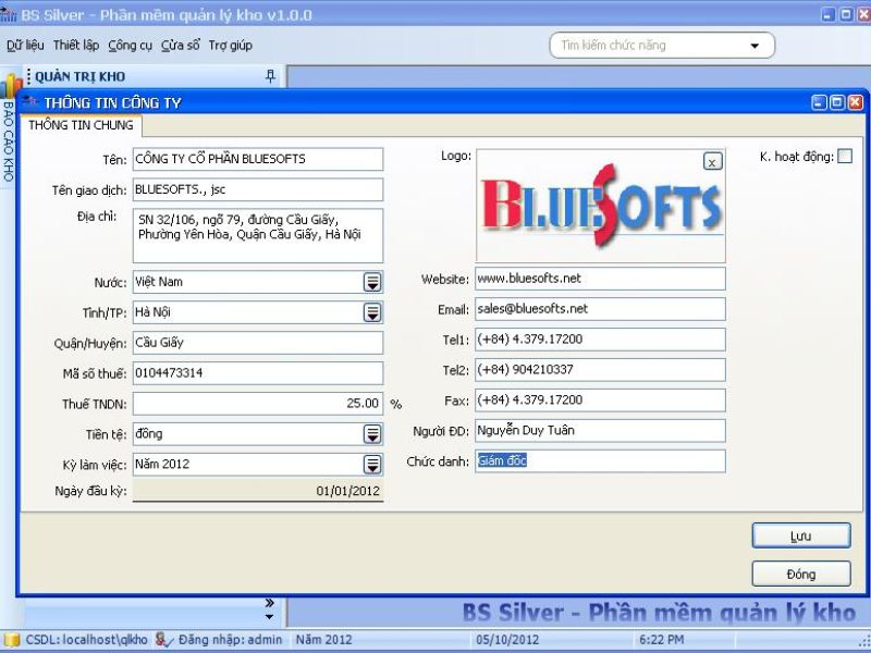 Top 7 phần mềm quản lý hàng hóa cho người mới mở xưởng 7 Phần mềm BS Silver