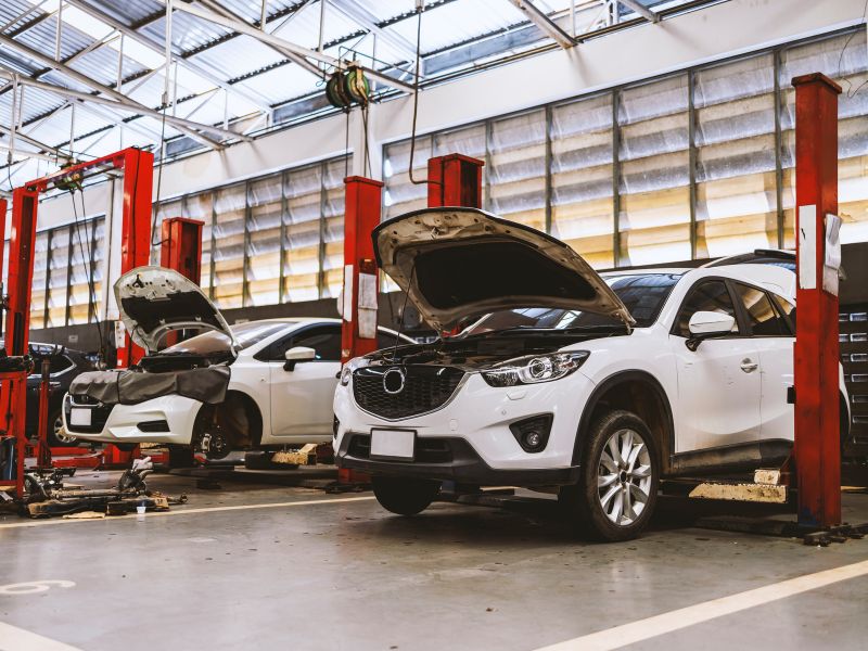 cách quản lý lượng xe vào xưởng