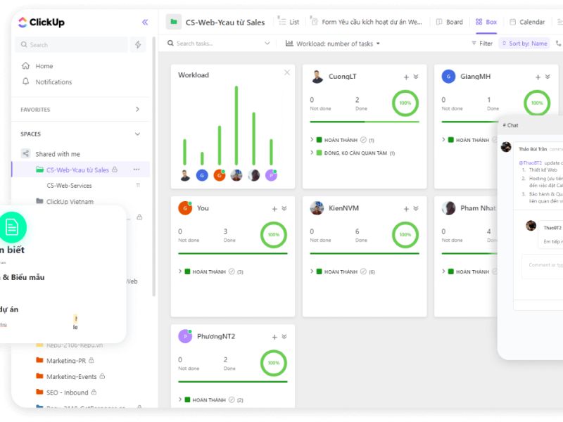 Phần mềm ClickUp