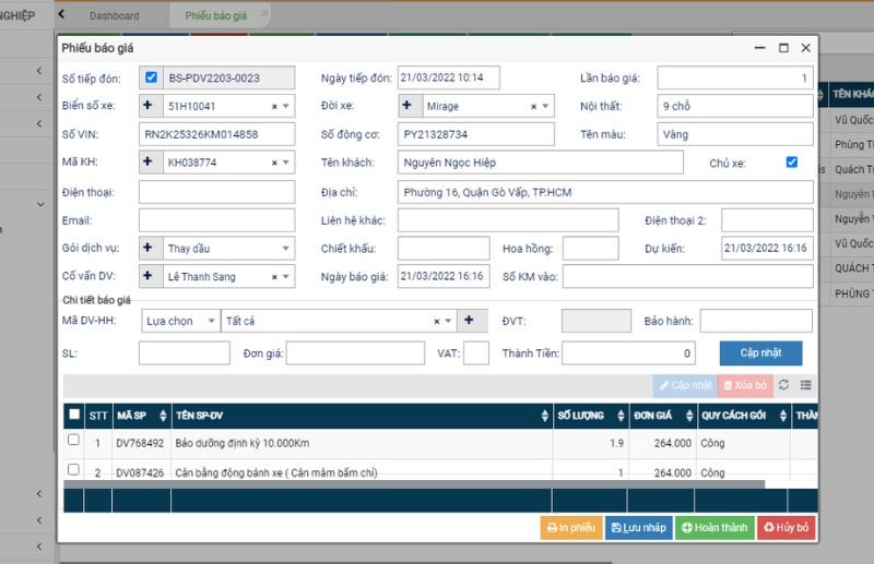 Top 10 phần mềm bán hàng cho gara ô tô hiệu quả, phổ biến 9 KGARA – Phần mềm quản lý gara trong nước