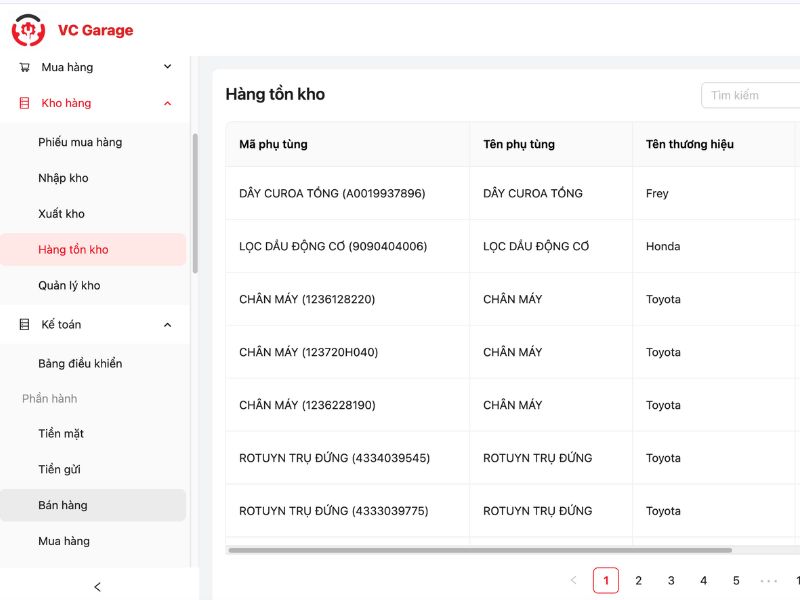 Làm sao đối soát kho gara chính xác, tránh thất thoát và sai lệch 5 Kiểm kê kho định kỳ