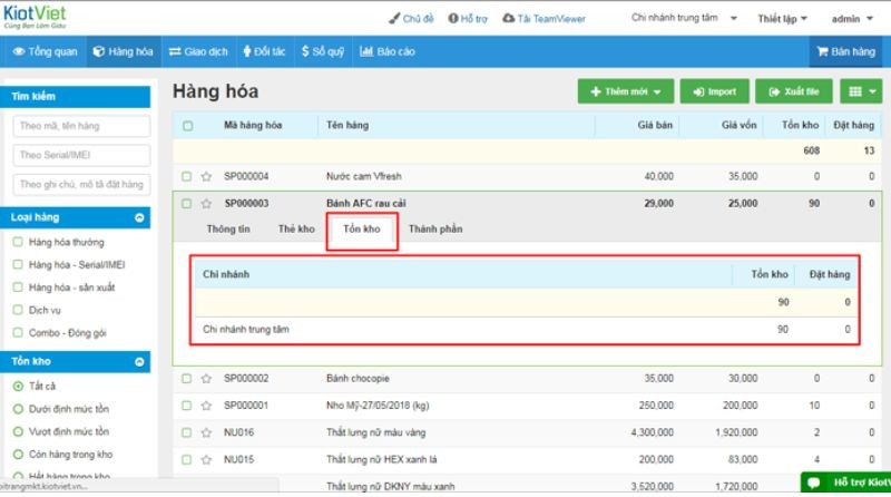 Top 10 phần mềm bán hàng cho gara ô tô hiệu quả, phổ biến 5 KiotViet – Phần mềm bán hàng phổ biến