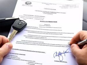 Mẫu biên bản giao nhận xe ô tô