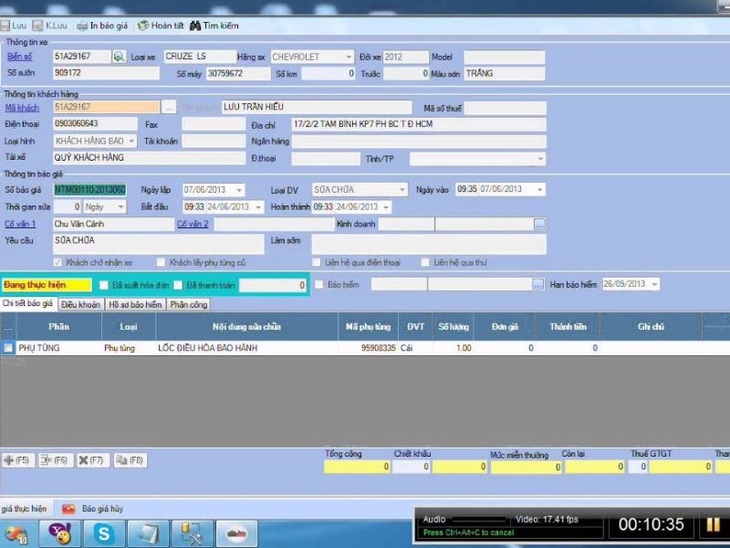 6 phần mềm quản lý dịch vụ sửa chữa gara ô tô tốt nhất 2026 5 Phần mềm quản lý Carsoft