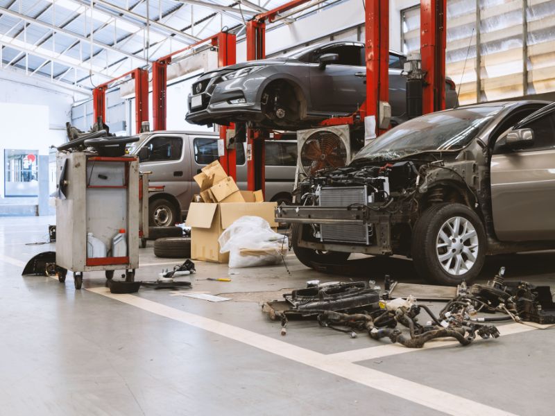 Phiếu tiếp nhận xe giúp gara xác định tình trạng xe bạn đầu vào xưởng