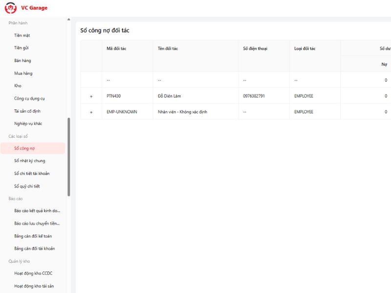 Admin là gì? Vai trò của admin trong phần mềm quản lý xưởng 8 Quản lý module tài chính trong phần mềm quản lý gara