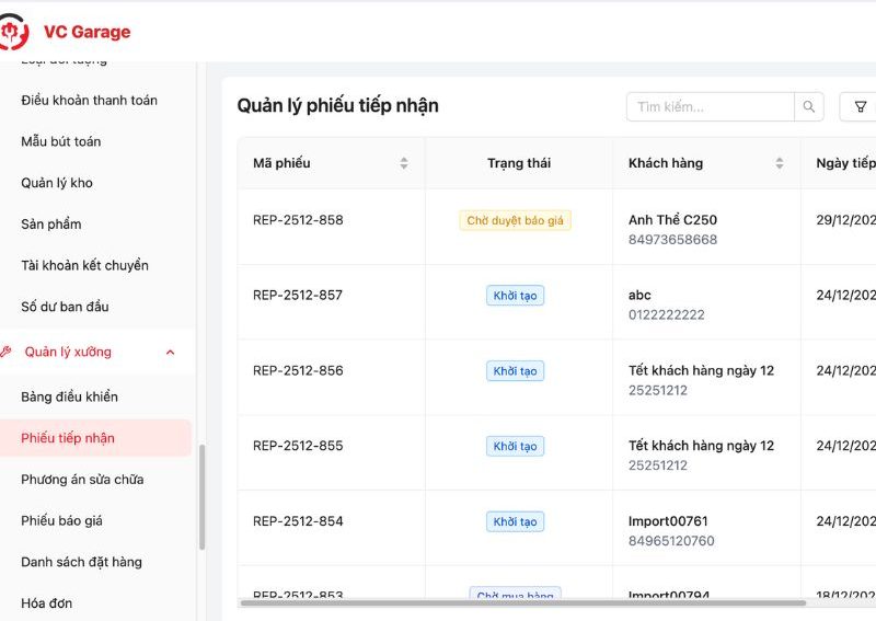 5 yếu tố cốt lõi để trở thành chủ gara ô tô thành công 4 Quản lý xe vào, xe ra