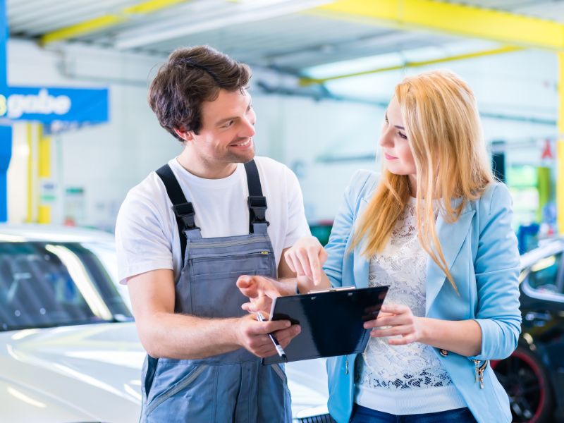 quy trình bàn giao xe ô tô