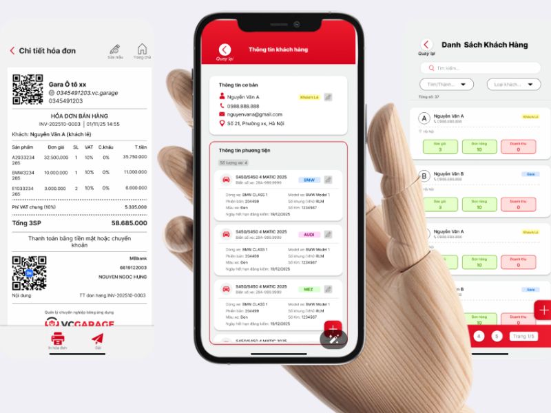 Quản lý gara ô tô: Chuẩn hóa quy trình để kiểm soát hiệu quả 10 tieu chi lua chon phan mem quan ly gara o to phu hop