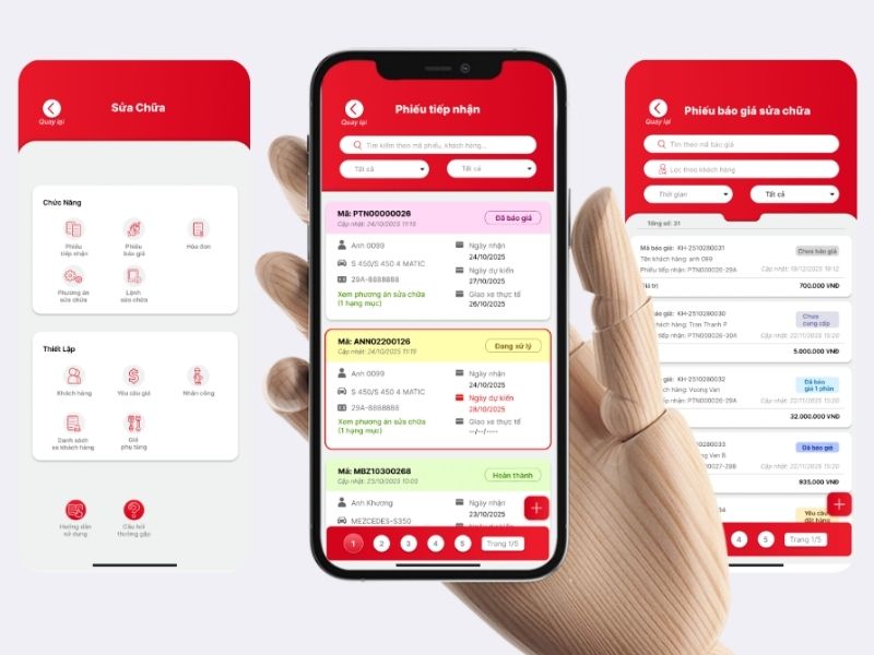 VC Garage là phần mềm quản lý tiến độ công việc gara ô tô được nhiều khách hàng tin tưởng