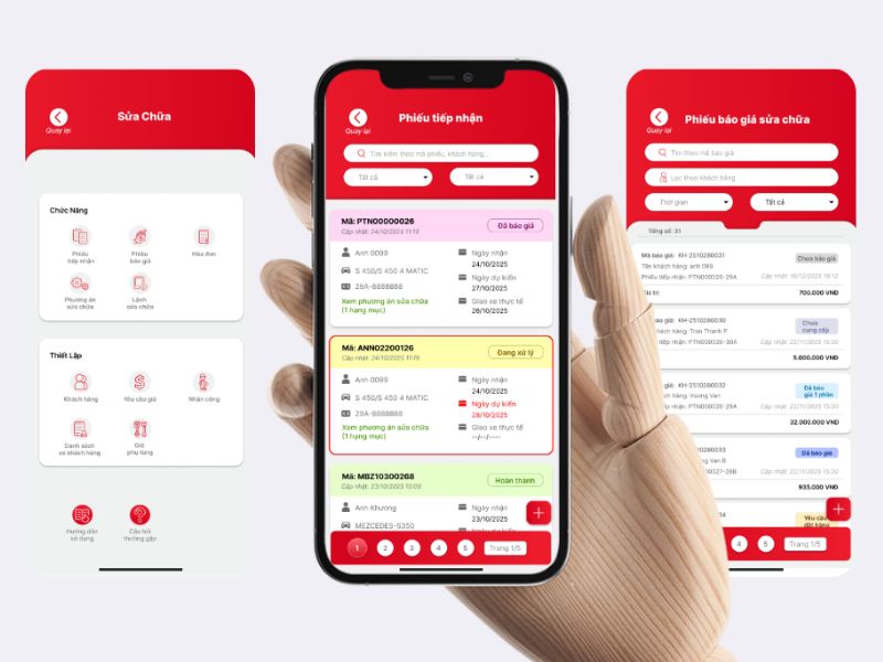 VC Garage - Phần mềm quản lý gara 4.0 hiện đại, thông minh