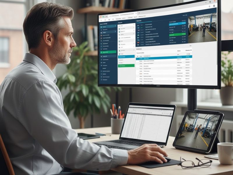 Việc sử dụng phần mềm giúp cho chủ gara quản lý được xưởng từ xa dễ dàng