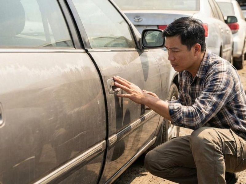 Xe cũ không có lịch sử rõ ràng thường tiềm ẩn rủi ro