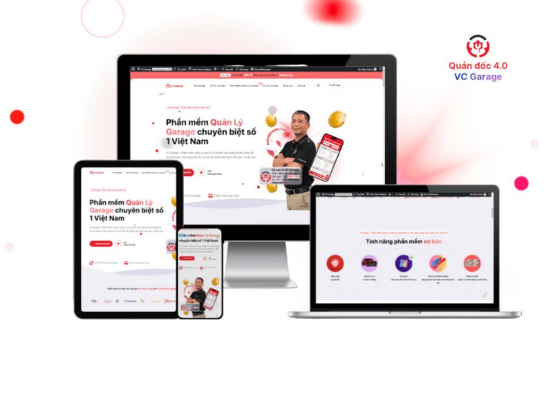 Phần mềm quản lý gara đa chi nhánh VC Garage