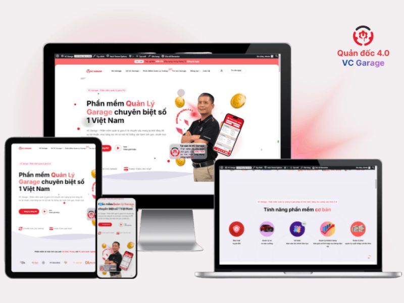 6+ phần mềm cho cố vấn dịch vụ gara ô tô được dùng nhiều nhất 2026 4 Phần mềm cho cố vấn dịch vụ VC Garage