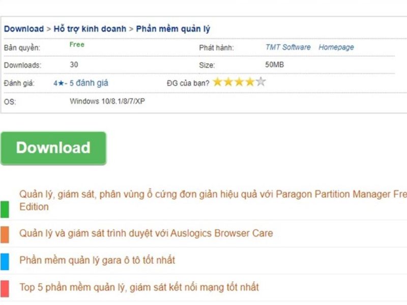 Phần mềm TMT GMS