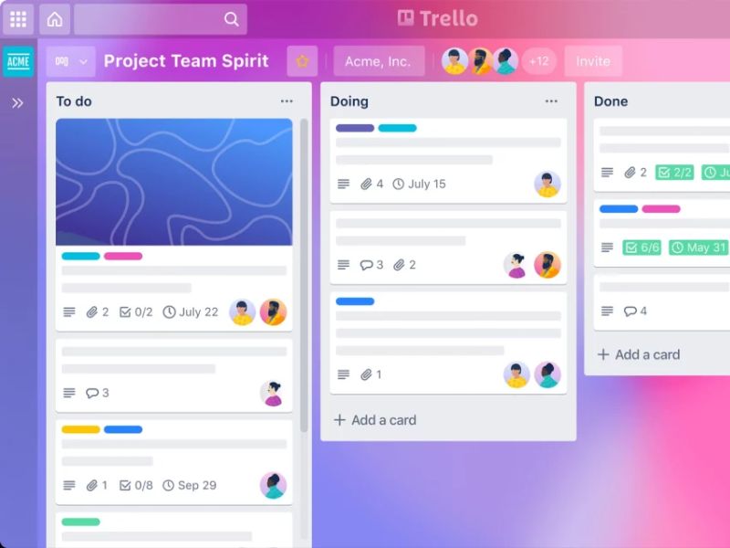 Sử dụng excel hoặc công cụ quản lý dạng bảng Trello để theo dõi tiến độ sửa chữa