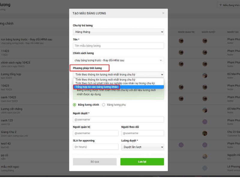 Hệ thống phần mềm tổng thể