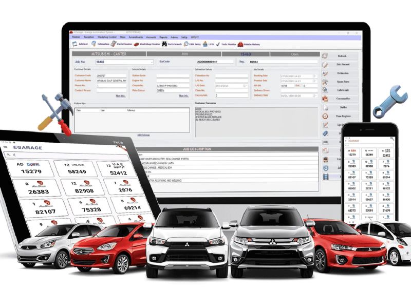 Phần mềm hỗ trợ với gara AutoGarage