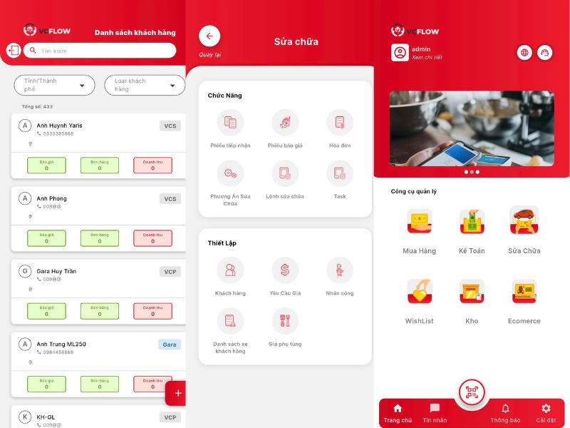 Phần mềm VC Garage