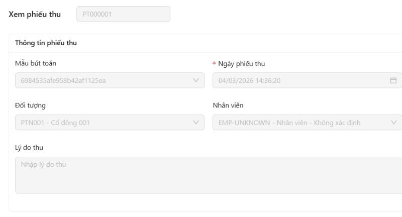 Phiếu thu điện tử gara: Đặc điểm, lợi ích & các mẫu phiếu phổ biến 5 Phiếu thu điện tử giúp gara quản lý và tra cứu lại nhanh
