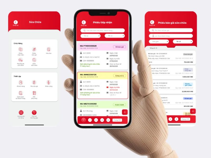 VC Garage cung cấp phần mềm quản lý chuỗi gara ô tô