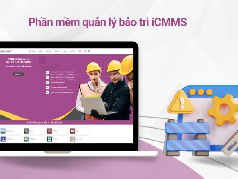 5 phần mềm quản lý thiết bị xưởng gara ô tô hiệu quả nhất 5 Phần mềm iCMMS