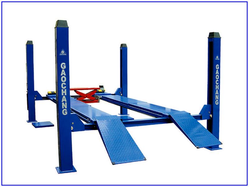 Cầu nâng 4 trụ dòng phổ thông (4–5.5 tấn): 50–90 triệu
