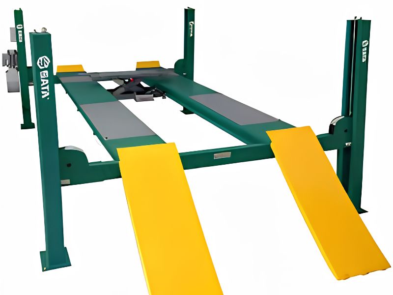 Cầu nâng 4 trụ dòng tầm trung & chuyên dụng (6–8 tấn): 90–130 triệu