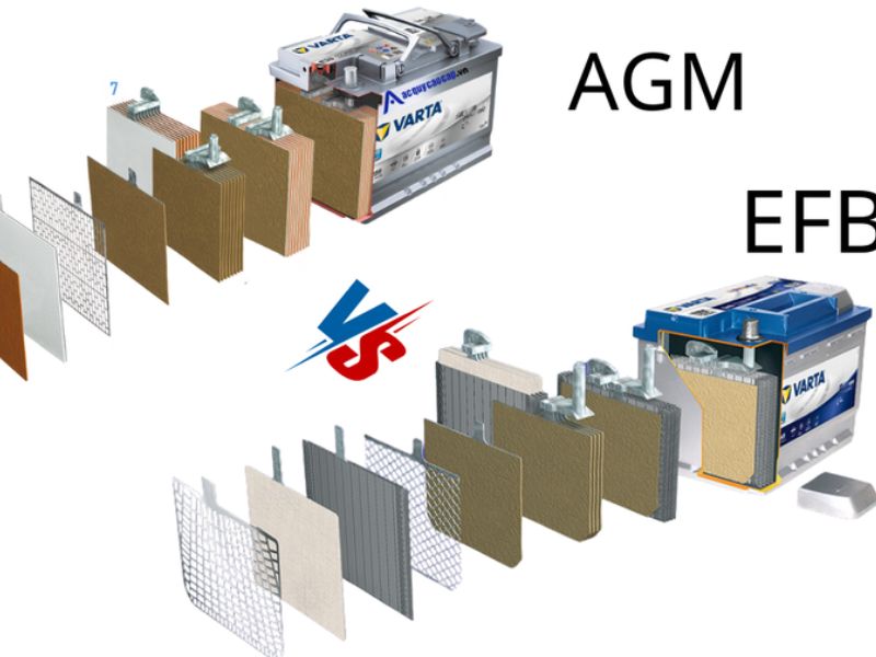 Quét được bình AGM và EFB 