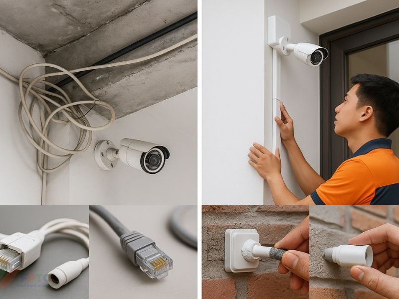 Tối ưu phương án đi dây cho hệ thống camera