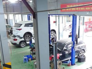 chi phí mở gara ô tô