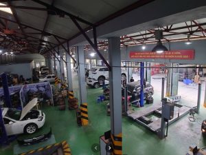 Chi phí mở gara ô tô