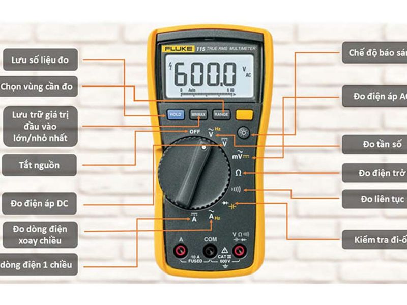 Tư vấn giá đồng hồ vạn năng cho xưởng ô tô mới chuẩn bị mở 4 Chọn máy nhiều tính năng dư thừa