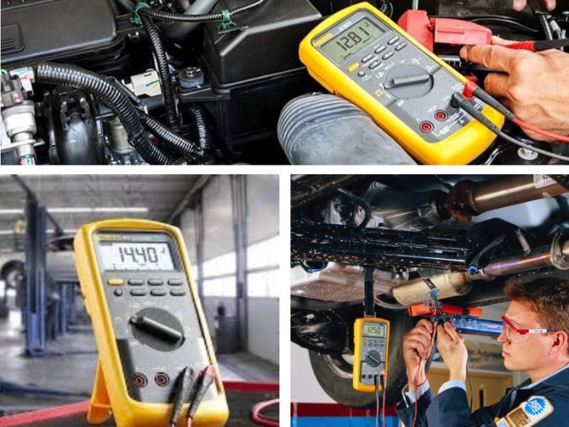 Tiêu chí chọn máy kiểm tra bo mạch điện tử ô tô & các loại máy 7 Đồng hồ vạn năng (VOM)