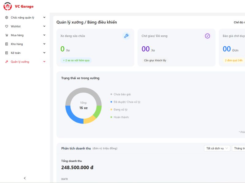 Nâng cấp từ Excel lên phần mềm quản lý gara chuyên nghiệp