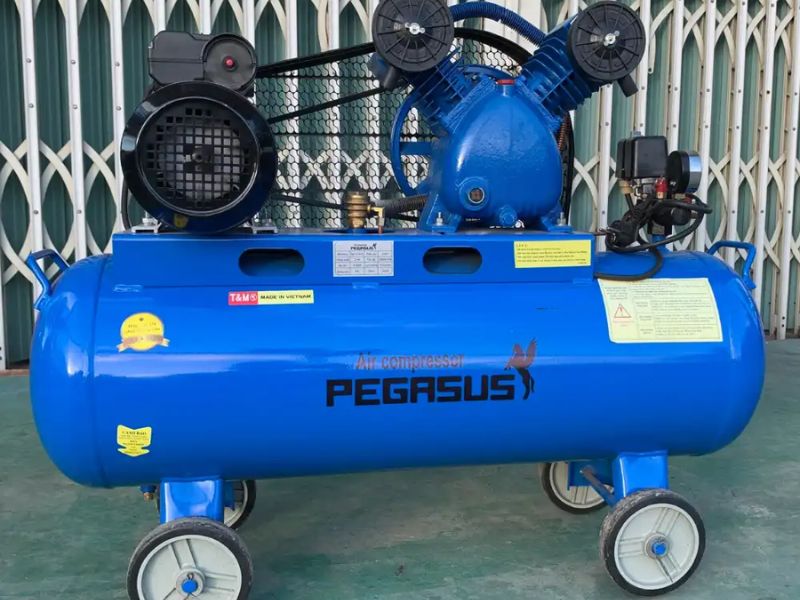 Máy nén khí phun sơn: Phân loại và cách chọn phù hợp gara 6 Máy nén khí công nghiệp (70L - 330L trở lên)